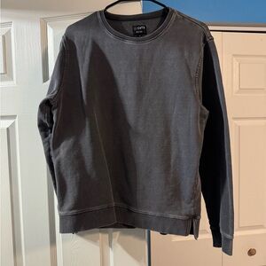 Cuts Clothing Men's Dark Gray Crewneck Sweater